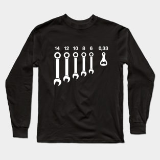 Wrench / wrenches beer bottle opener tools father's day gift Long Sleeve T-Shirt